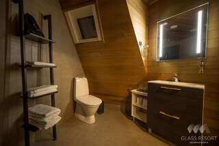 Курортные отели Glass Resort Рованиеми Апартаменты «Премиум» Glass с сауной и гидромассажной ванной-14
